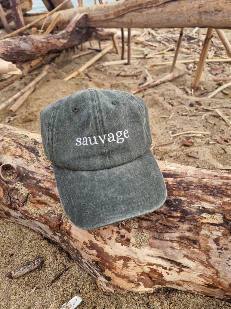 casquette kaki sauvage