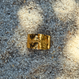 Bague sauvage "bronzette"